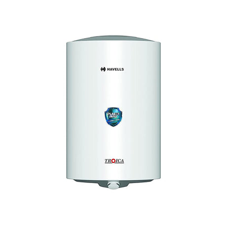 Havells Troica 25L Water Heater White Grey, 4 Star