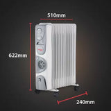 Portable Heater: Hindware Salome 11 Fin - Oil Filled, Portable Room Heater