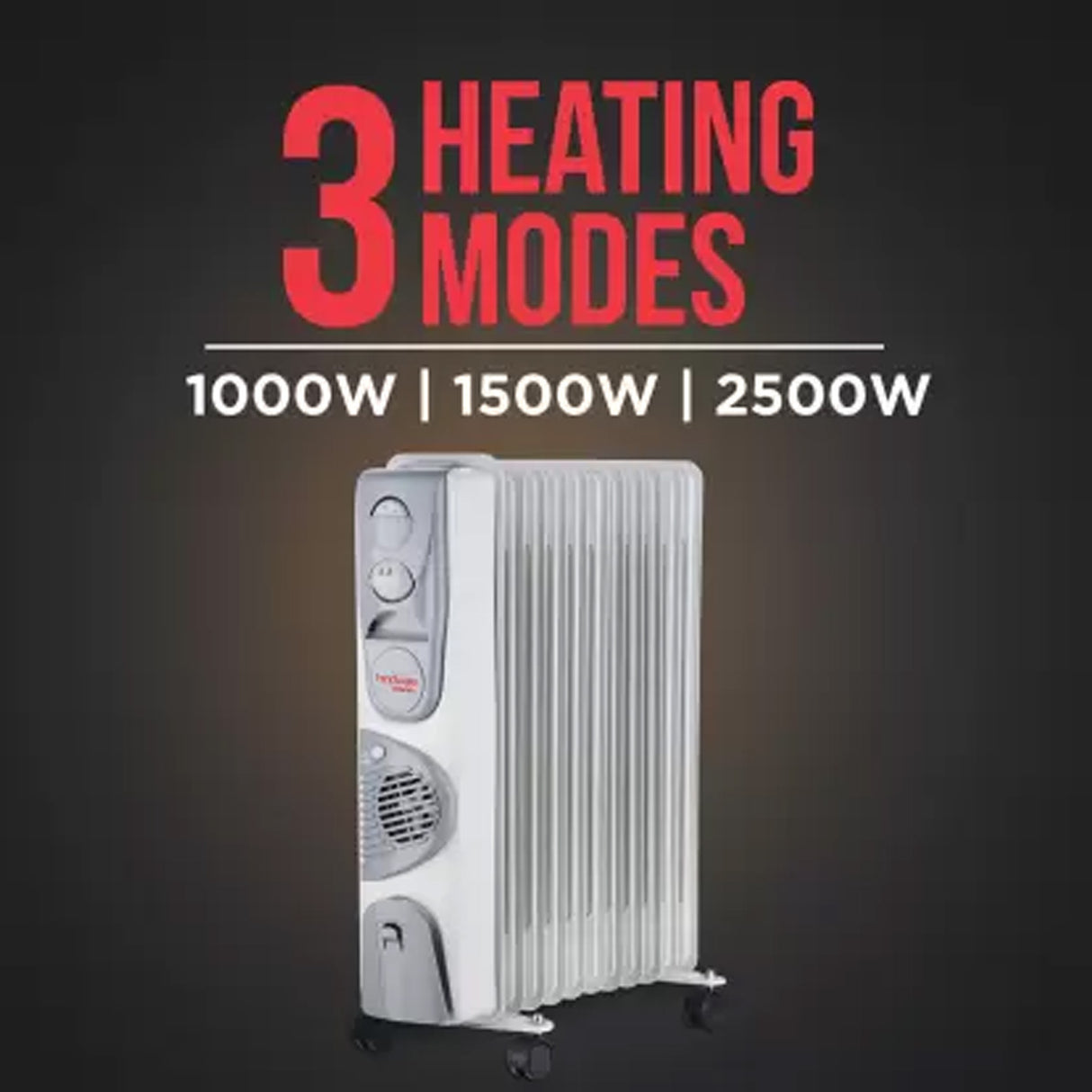 Hindware Salome: Versatile Electric Oil Filled Room Heater for Effective Heating