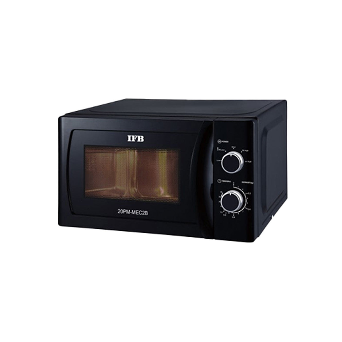 IFB 20 Litre Solo Microwave Oven (20PM-MEC2B, Mechanical Knob,Black)