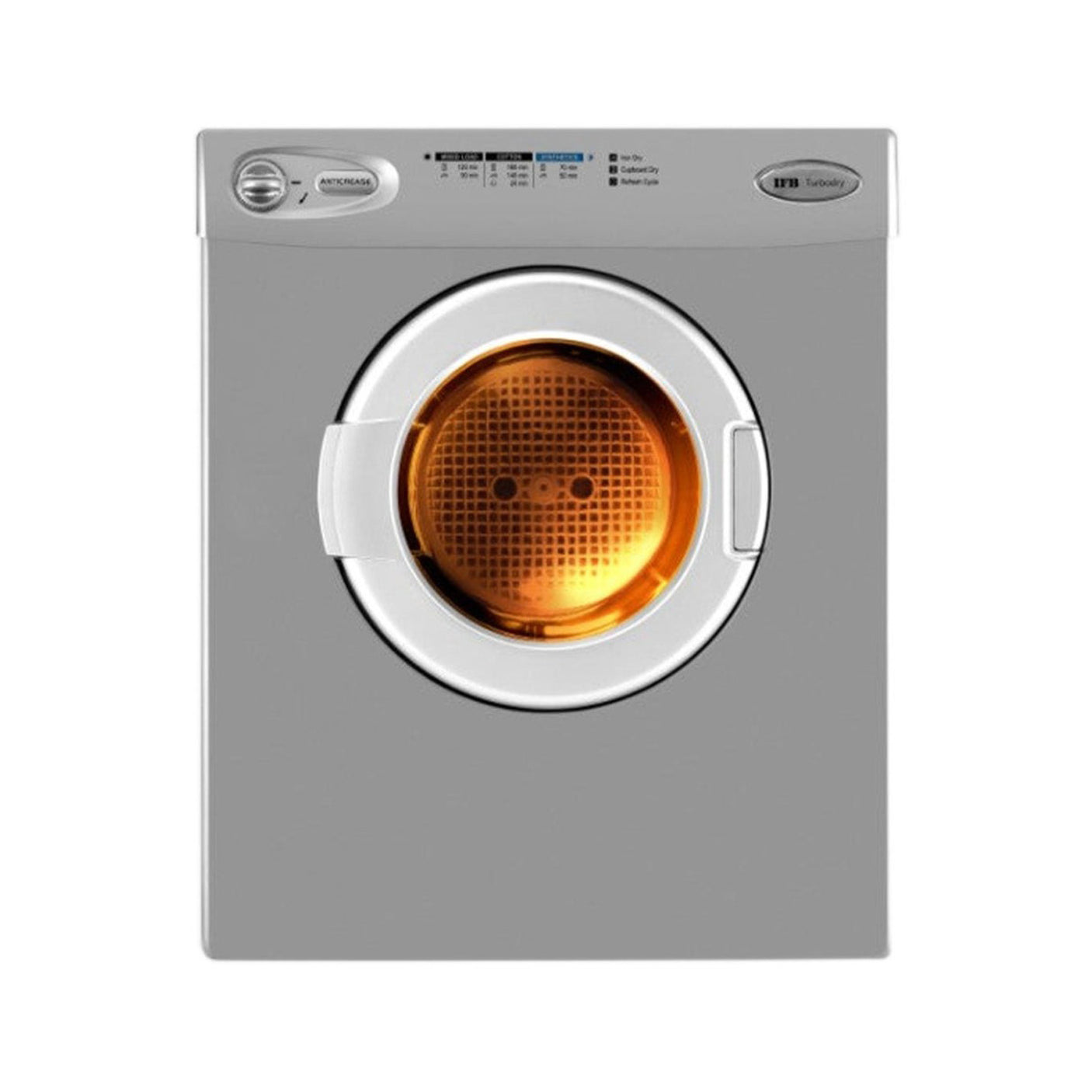 IFB 5.5 kg Fully-automatic Dryer (TURBO DRY EX, Silver, Wall Mountable,Anti crease)