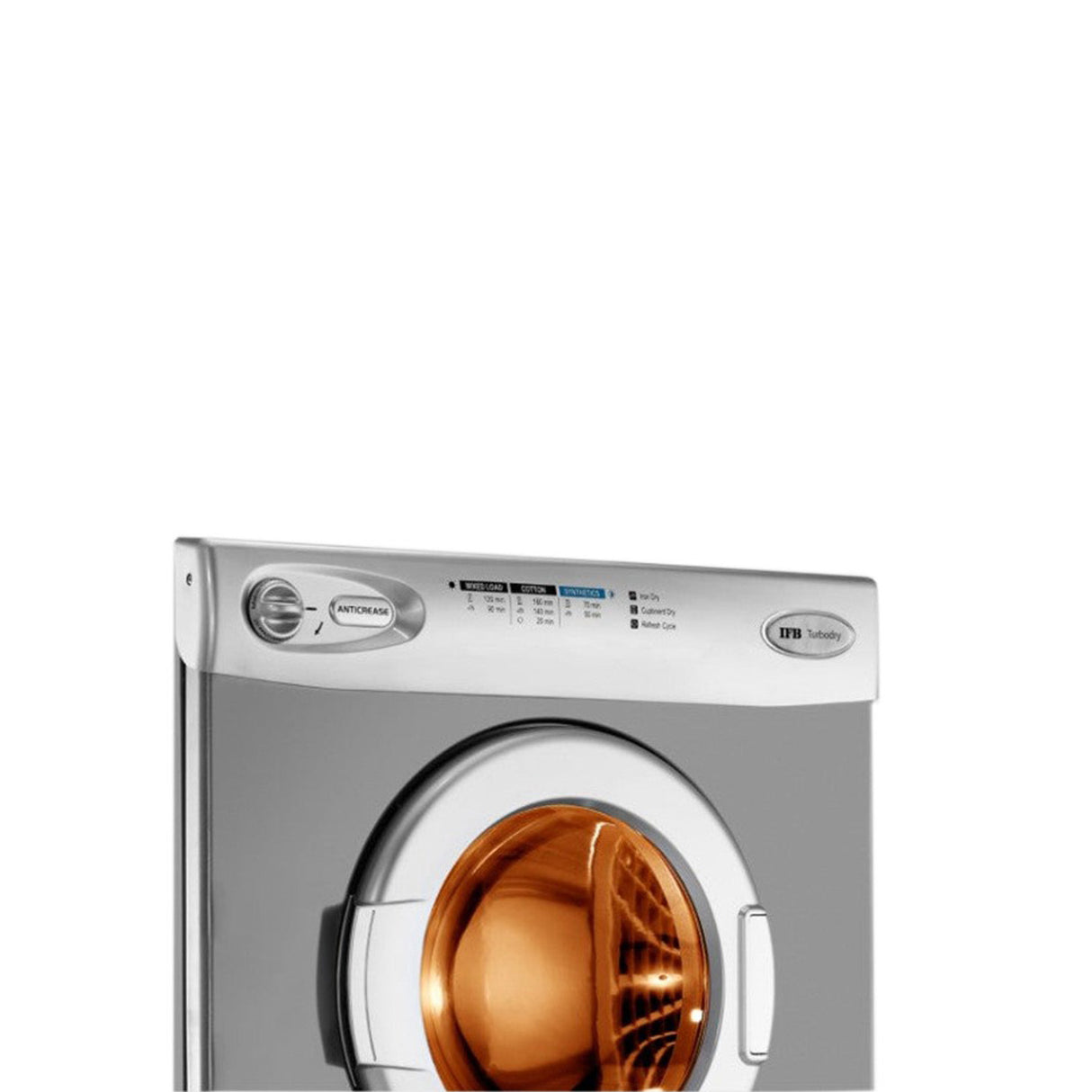 IFB 5.5 kg Fully-automatic Dryer (TURBO DRY EX, Silver, Wall Mountable,Anti crease)