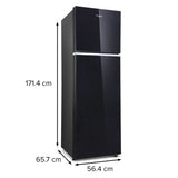 Whirlpool 259L 2-Star Inverter Double Door Fridge (IF INV ELT 305GD CRYSTAL BLACK (2S)-TL - 21677)