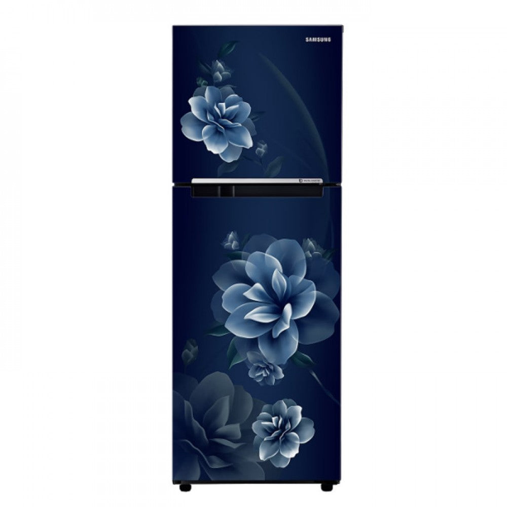 Samsung 236L 2 Star Digital Inverter Frost-Free Double Door Refrigerator Appliance(RT28C3022CU/NL, Camellia Blue