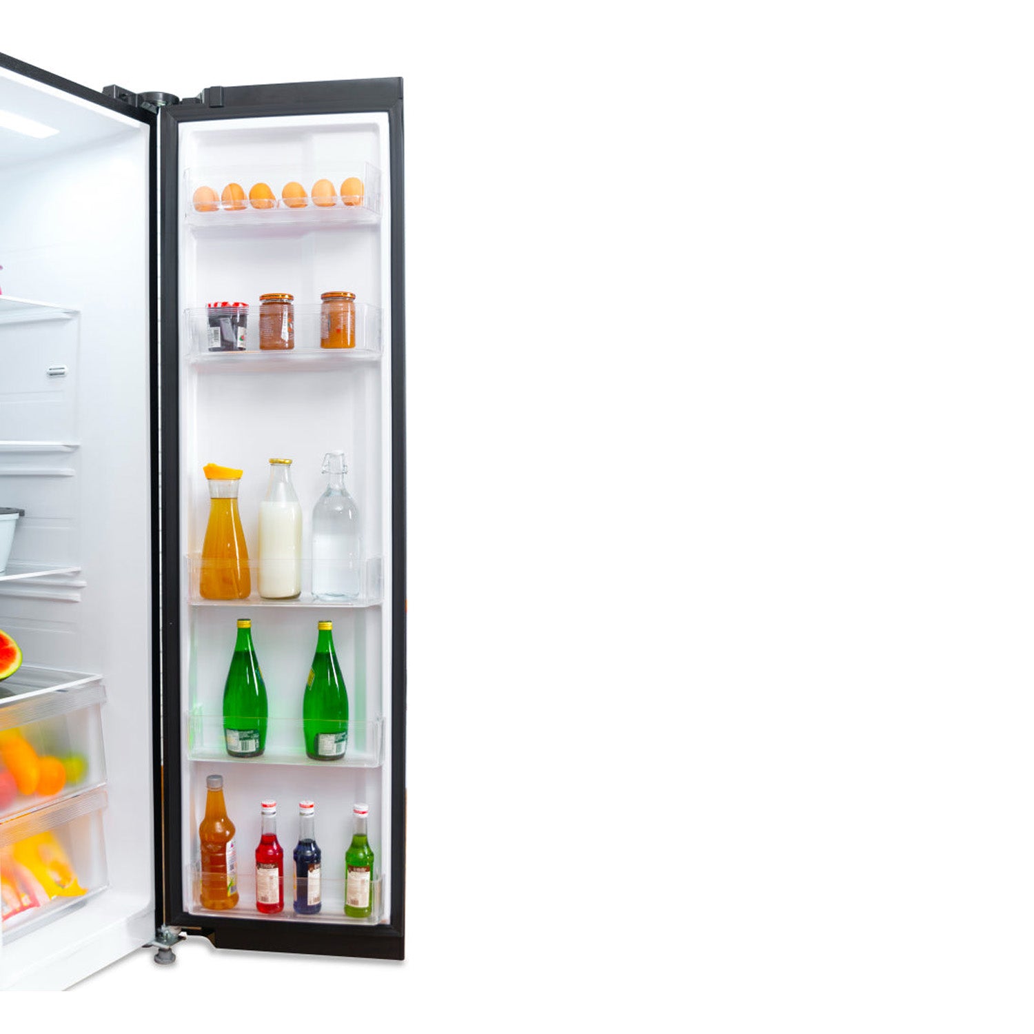 Kelvinator 584 L Frost Free Side by Side Refrigerator (MIRROR