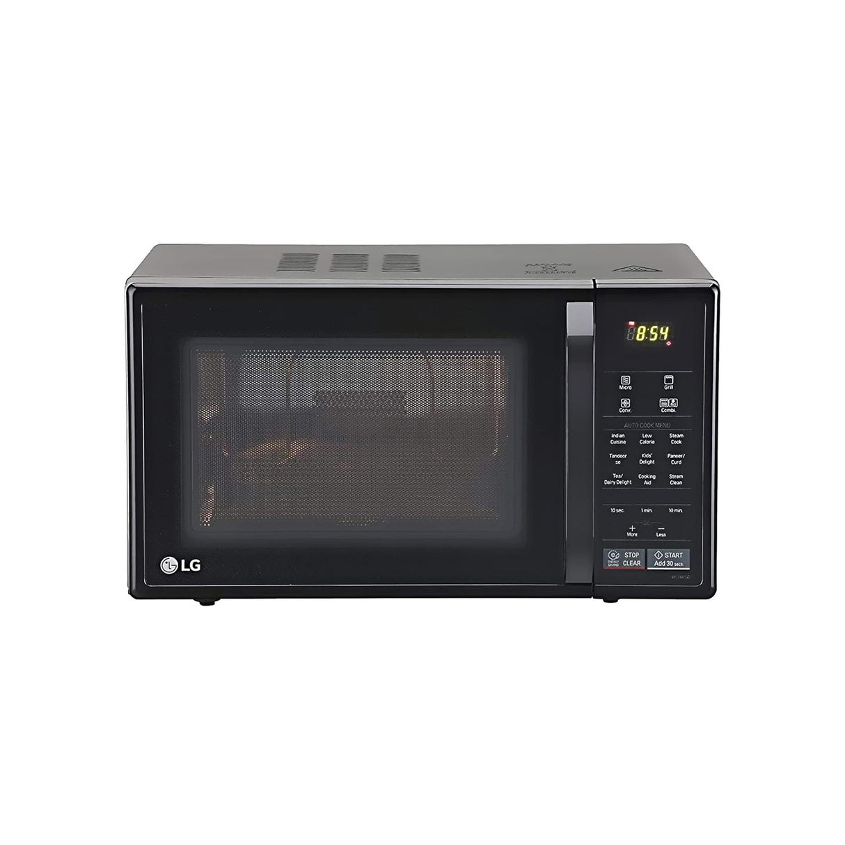LG 21 L Convection Microwave Oven Glossy Black MW MC2146BG