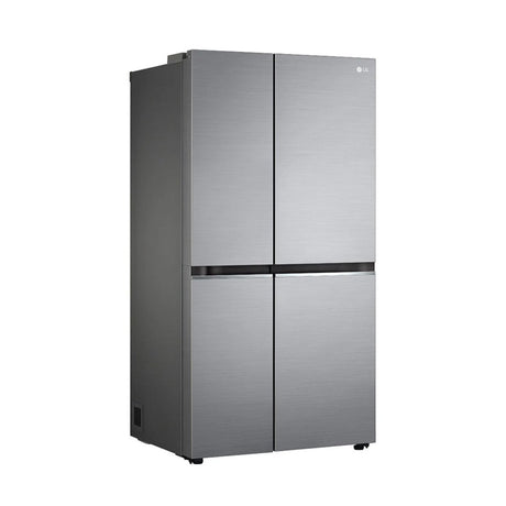 Refrigerator Excellence: LG 650L Convertible Side-by-Side Fridge (Shiny Steel)