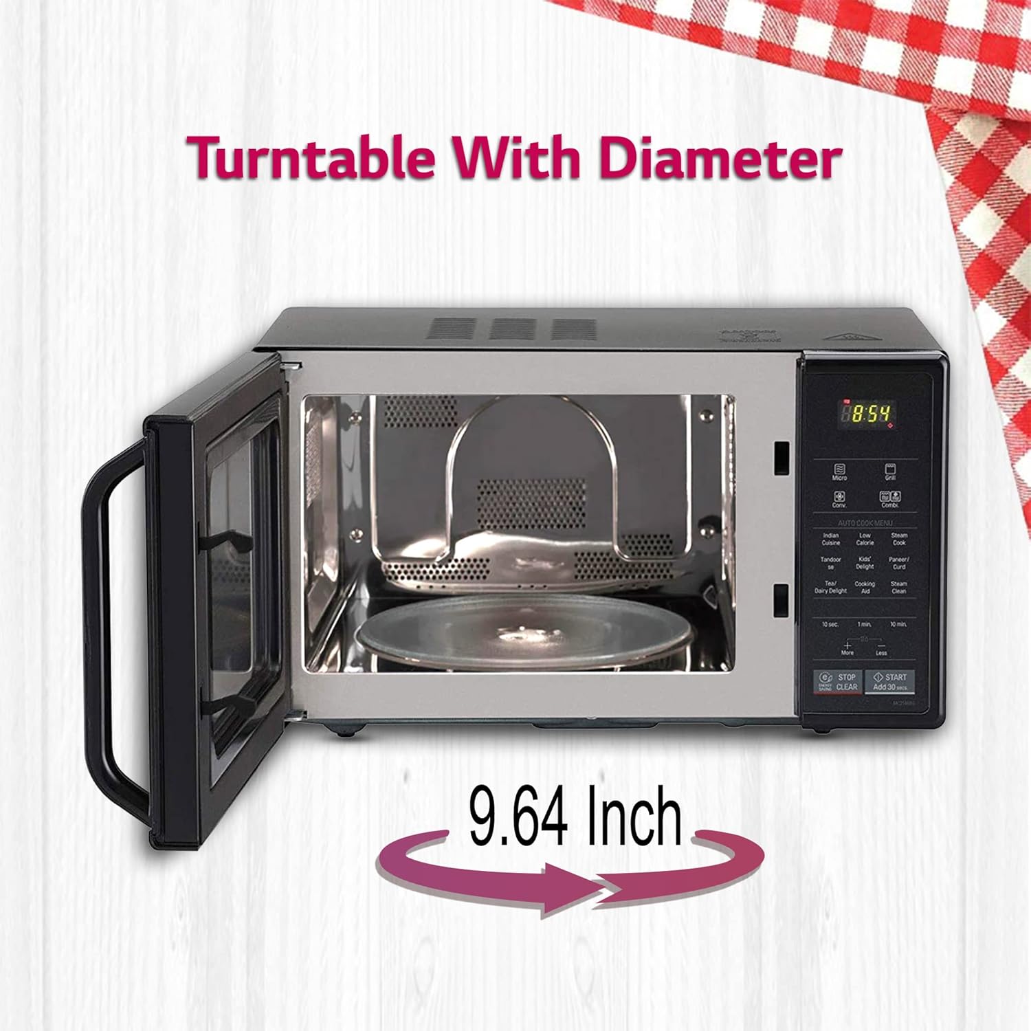 Lg microwave oven mc2146bg price hotsell