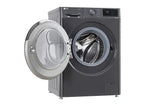 LG 10 Kg Fully Automatic Front Load Washing Machine with Steam | AI Direct Drive | LG ThinQ | Smart Diagnosis | 6 Motion Direct Drive (FHP1410Z5M, Middle Black)