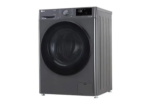 LG 10 Kg Fully Automatic Front Load Washing Machine with Steam | AI Direct Drive | LG ThinQ | Smart Diagnosis | 6 Motion Direct Drive (FHP1410Z5M, Middle Black)