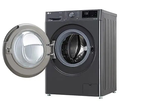 LG 10 Kg Fully Automatic Front Load Washing Machine with Steam | AI Direct Drive | LG ThinQ | Smart Diagnosis | 6 Motion Direct Drive (FHP1410Z5M, Middle Black)