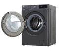 LG 10 Kg Fully Automatic Front Load Washing Machine with Steam | AI Direct Drive | LG ThinQ | Smart Diagnosis | 6 Motion Direct Drive (FHP1410Z5M, Middle Black)