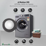 LG 11kg Front Load Washer, AI Direct Drive™, Platinum Silver WM FHP1411Z9P