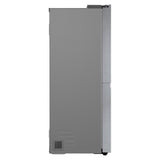 LG 650 L Frost Free Inverter Side by Side Refrigerator (GL-B257HDS3, Dazzle Steel, Convertible)