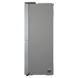 LG 650 L Frost Free Inverter Side by Side Refrigerator (GL-B257HDS3, Dazzle Steel, Convertible)