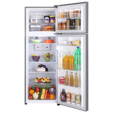 LG 288L 2-Star Convertible Double Door Refrigerator (Shiny Steel) REF GL-S322SPZY