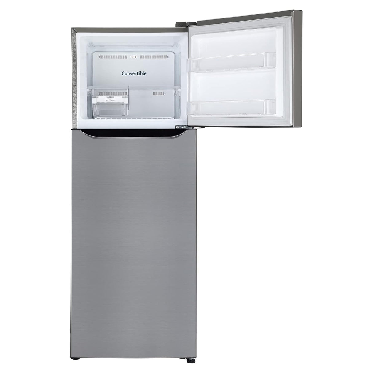 LG 288L 2-Star Convertible Double Door Refrigerator (Shiny Steel) REF GL-S322SPZY