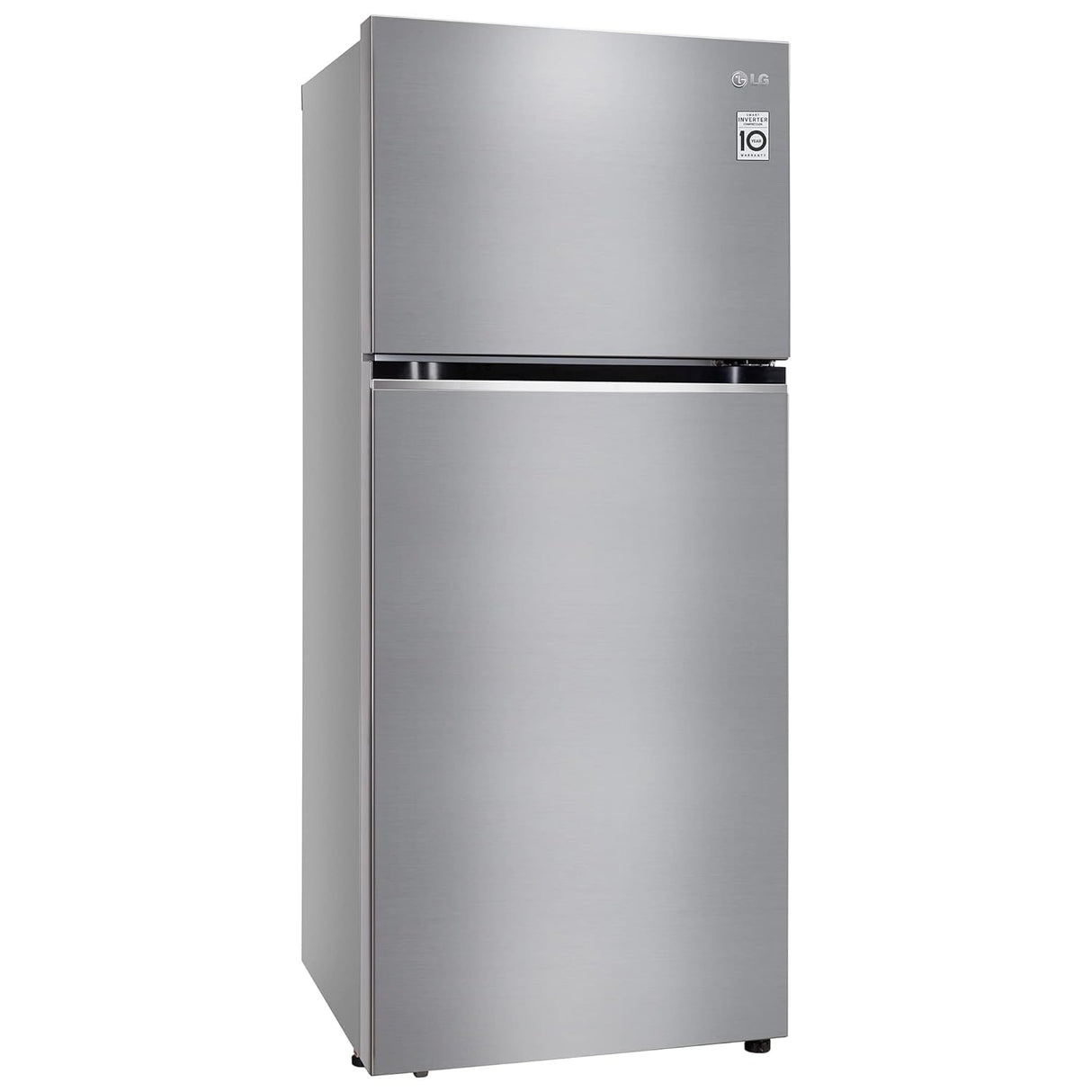 LG 398 L 2 Star Frost-Free Smart Inverter Double Door Refrigerator (GL-S422SPZY, Shiny Steel, Convertible with Express Freezing)