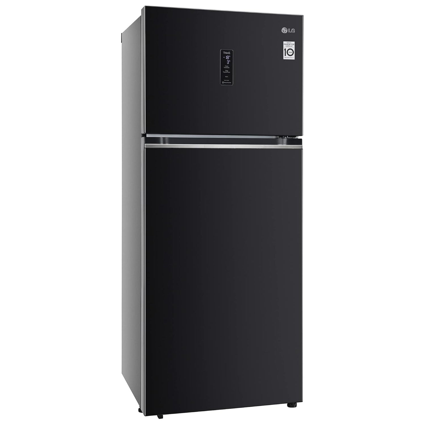 LG 423L 3 Star Wi-Fi Double Door Fridge: Smart Inverter, Frost-Free REF GL-T422VESX