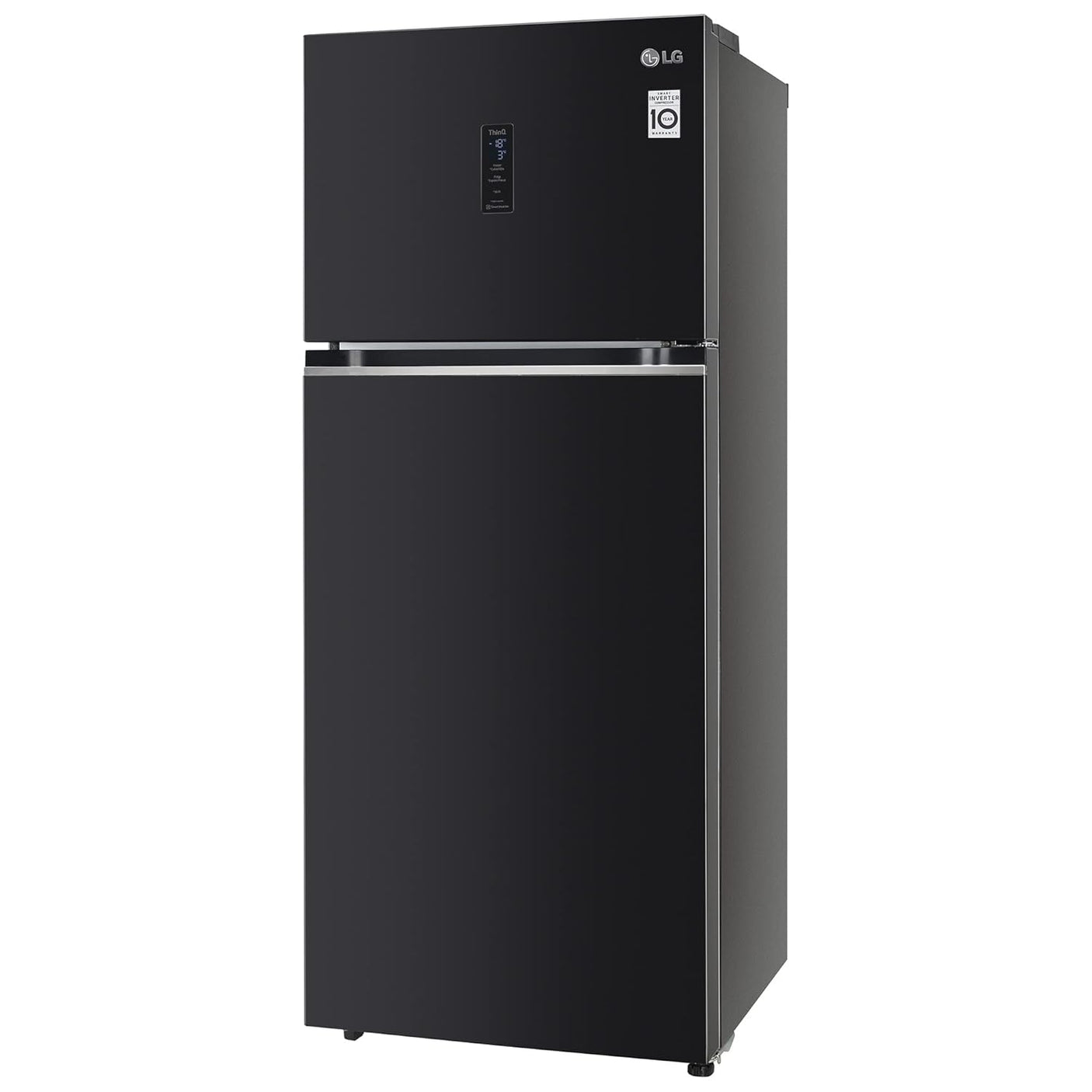 LG 423L 3 Star Wi-Fi Double Door Fridge: Smart Inverter, Frost-Free REF GL-T422VESX