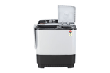 LG 10kg 5-Star Semi-Auto Top Load Washer (Dark Grey) WM P1040RGAZ