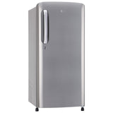 LG 185L Single Door Fridge: Shiny Steel, Fast Ice, 3 Star, REF GL-B201APZD