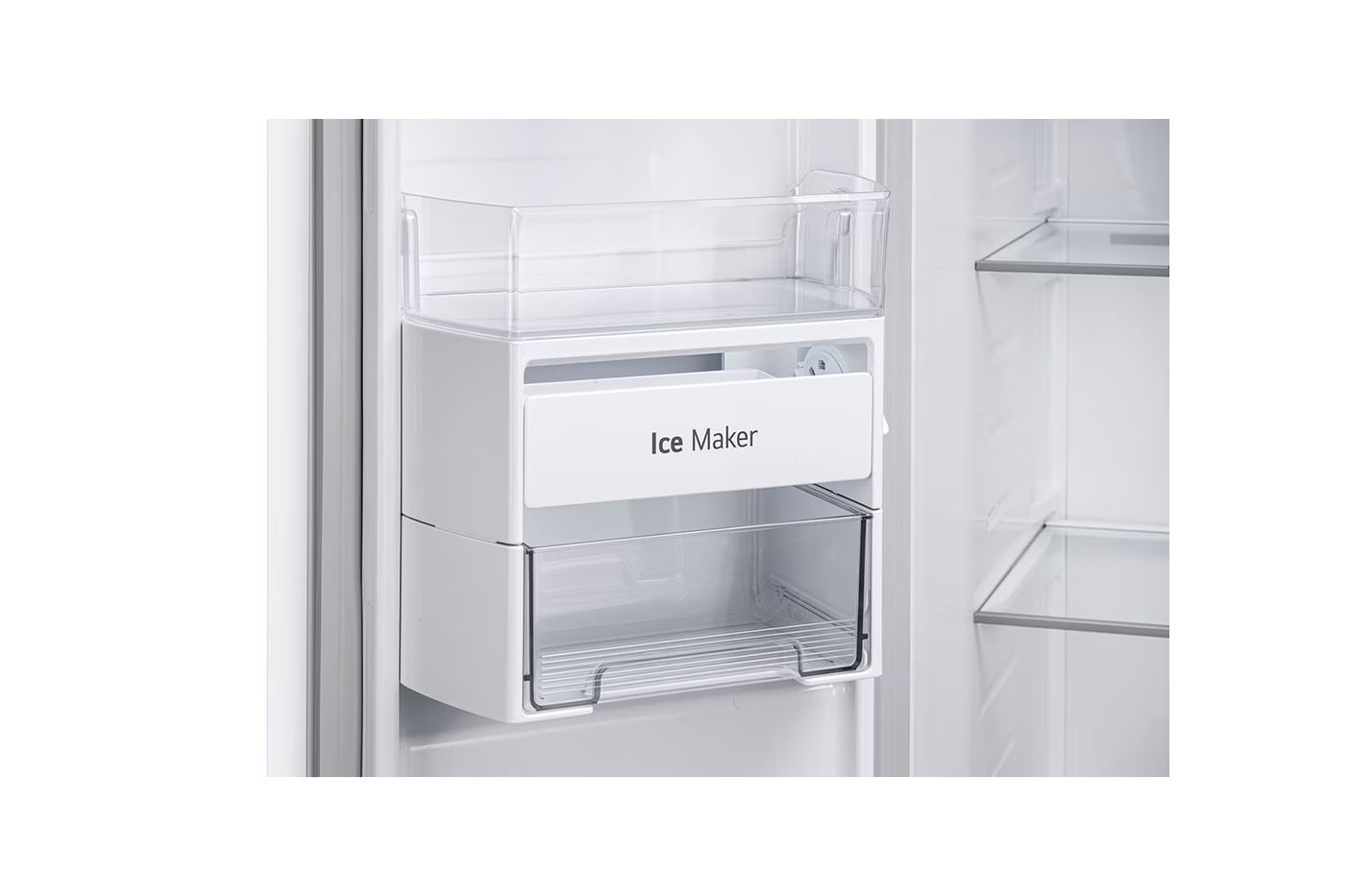 LG 650L Convertible Side-by-Side Refrigerator (Linen White) REF GL-B257DLW3