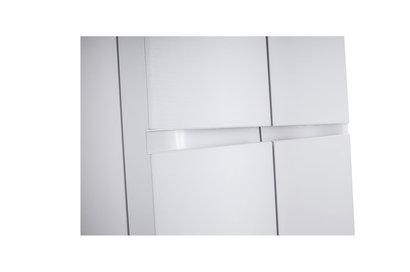 LG 650L Convertible Side-by-Side Refrigerator (Linen White) REF GL-B257DLW3