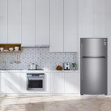 LG 592L 1-Star Frost-Free Double Door Fridge (Platinum Silver) REF GR-H812HLHM