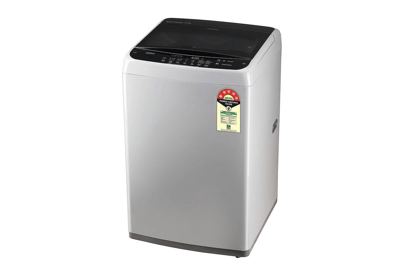 LG 7 kg 5 Star Top Load Washing Machine (Inverter Technology, Silver) WM T70SPSF1ZA