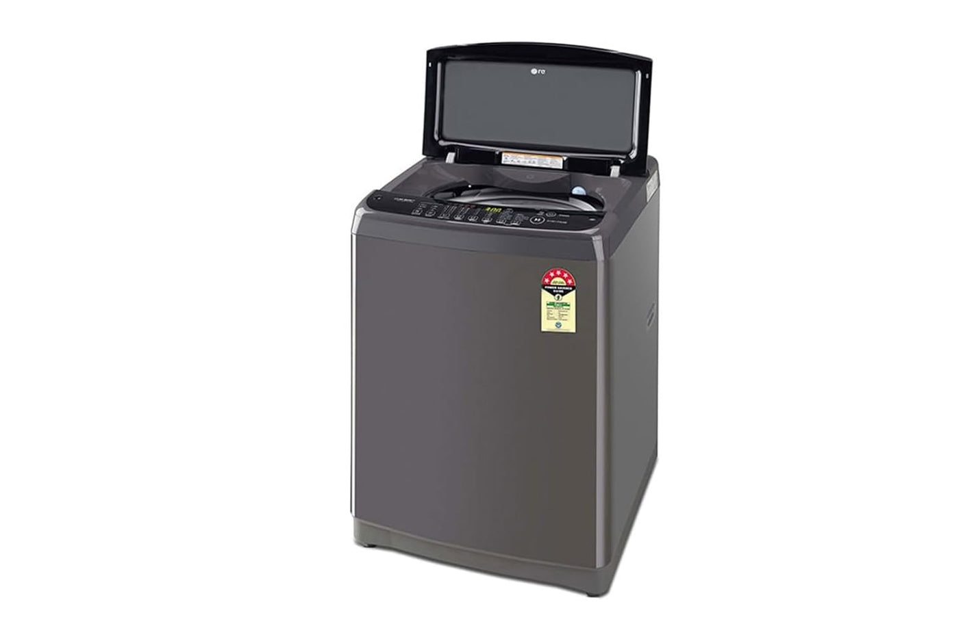 LG 9kg Top Load Washer, Smart Inverter, Middle Black WM T90AJMB1Z