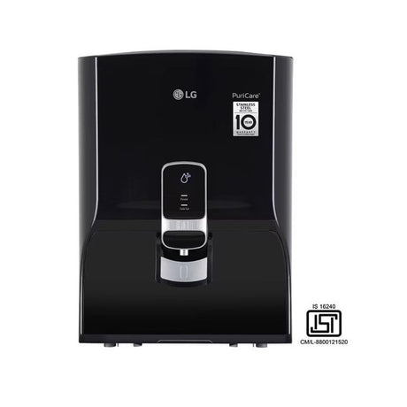 LG WW140NP 8L RO Water Purifier - Stainless Steel Tank for top-notch filtration.