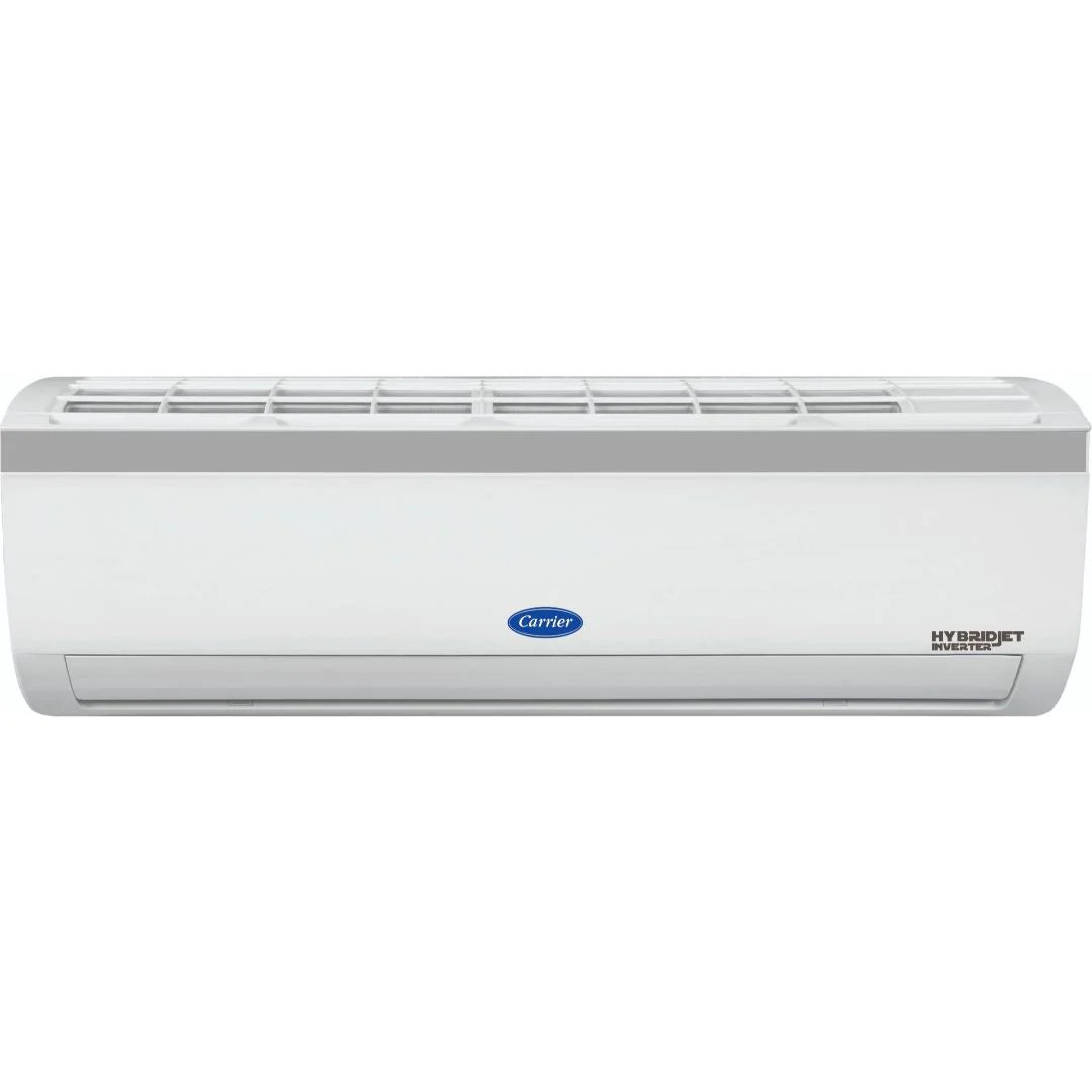Carrier 1.5T 5 Star Emperia LXI Inverter Hybridjet With Purifying Technology Wi-Fi Copper Condenser Inverter Split Air Conditioner (White)