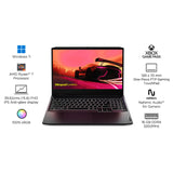 Lenovo AMD Ryzen 5 Quad Core R5-5500H - (8 GB/512 GB SSD/Windows 11 Home/4 GB Graphics/NVIDIA GeForce RTX NVIDIA GeForce® RTX™ 2050) 82K2028QIN Gaming Laptop  (15.6 inch, Black)