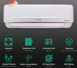 Lloyd 2 Ton 3 star 5 in 1 Convertible Hot & Cold split AC GLS24H3FWRHC(4 way swing, Cools at 52 degree)