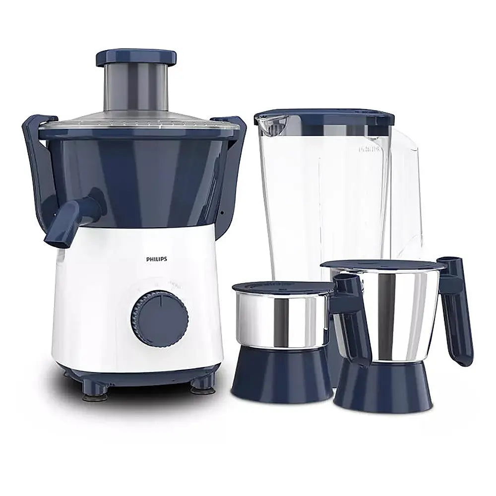 Philips Daily Collection Juicer Mixer Grinder with 3 jars 500 Watts - HL7568/00