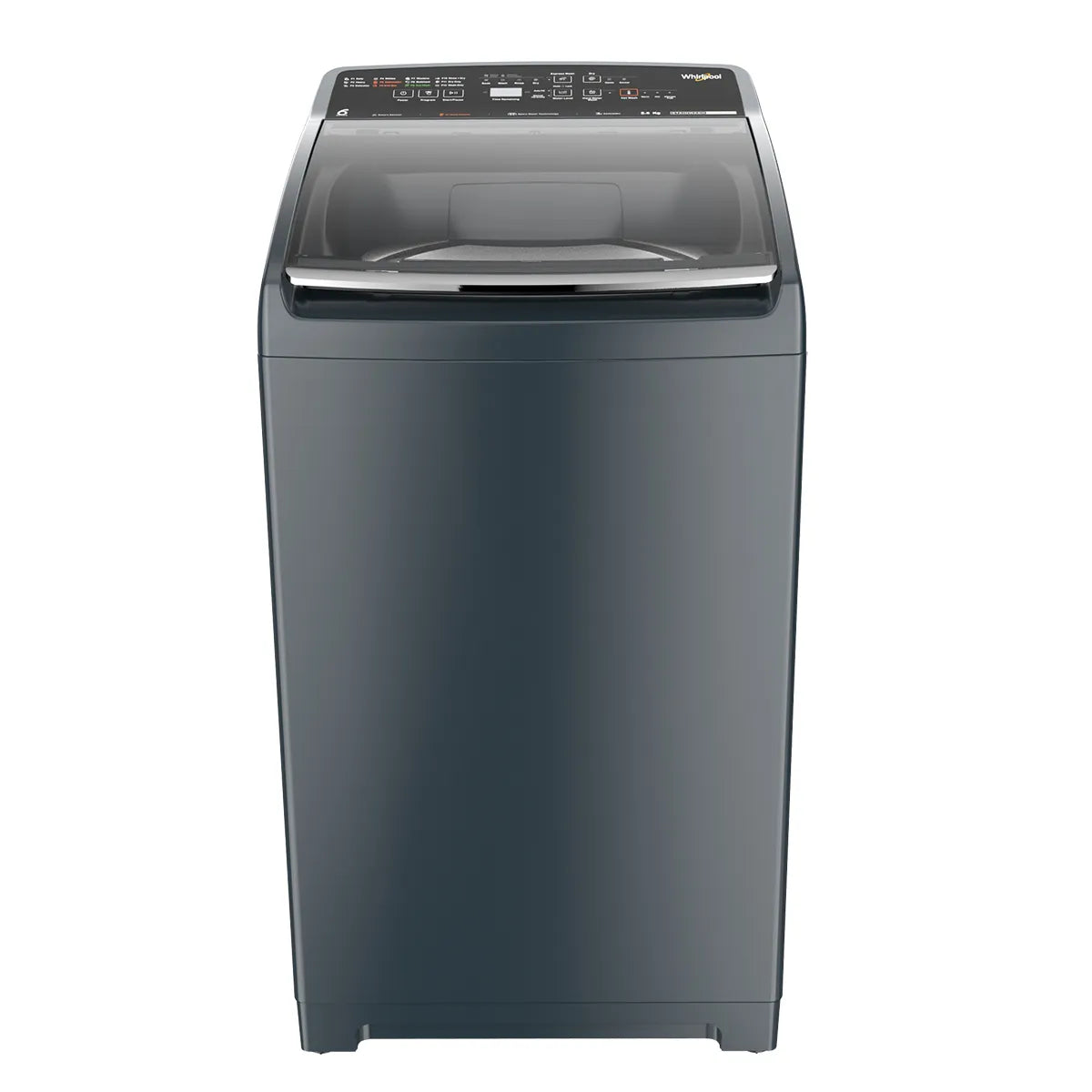 Whirlpool 8.5 Kg 5 Star StainWash Fully-Automatic Top Loading Washing Machine-Built In Heater Grey  (31639)