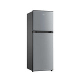 Midea 233 L 2 Star Frost Free Convertible, Real Inverter Double Door Refrigerator (MDRT359FGI50, Crystal Silver)