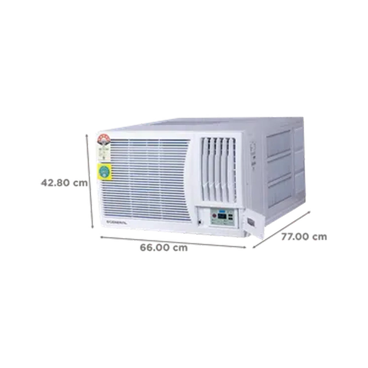 Durable and efficient: O General 1.5 Ton Window AC with advanced Copper Condenser technology.