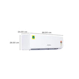 Optimal comfort with the best air conditioner - O GENERAL 5 Star Inverter Split AC.