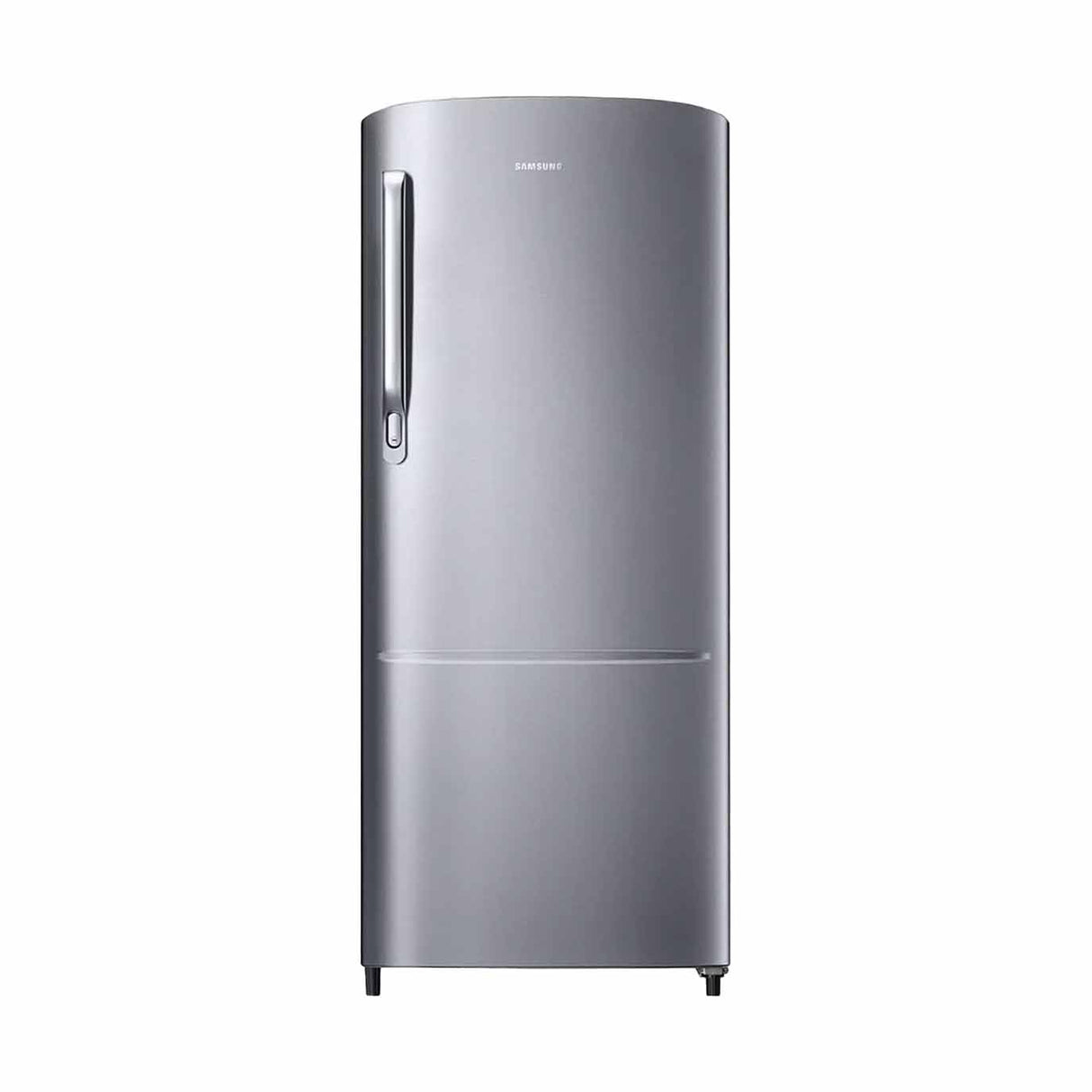 Samsung 183 L, 2 Star, Digital Inverter, Direct-Cool Single Door Refrigerator (RR20C2712S8/NL, Silver, Elegant Inox)