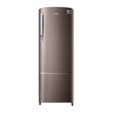 Samsung 246L 3 Star Inverter Direct-Cool Single Door Refrigerator Appliance (RR26C3733DX/HL,Luxe Brown)