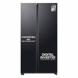 Samsung 653L WI-FI Enabled SmartThings Side by Side Inverter Refrigerator (RS76CG8113B1HL, Black DOI)