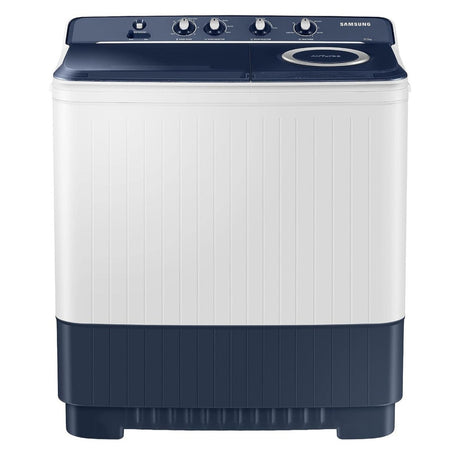 Samsung 11.5kg Semi-Auto Washer: Light Gray, Air Turbo Technology - A versatile home appliance.