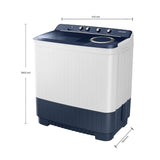 Explore top-tier home appliances like the Samsung 11.5kg Semi-Auto Washer.