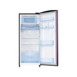 Efficient and stylish: Samsung 183L Single Door Fridge in Camellia Purple, 3 Star-rated.