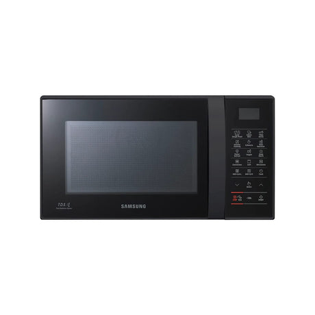 Samsung 28L Convection Microwave: Silver, top-rated for modern kitchens.