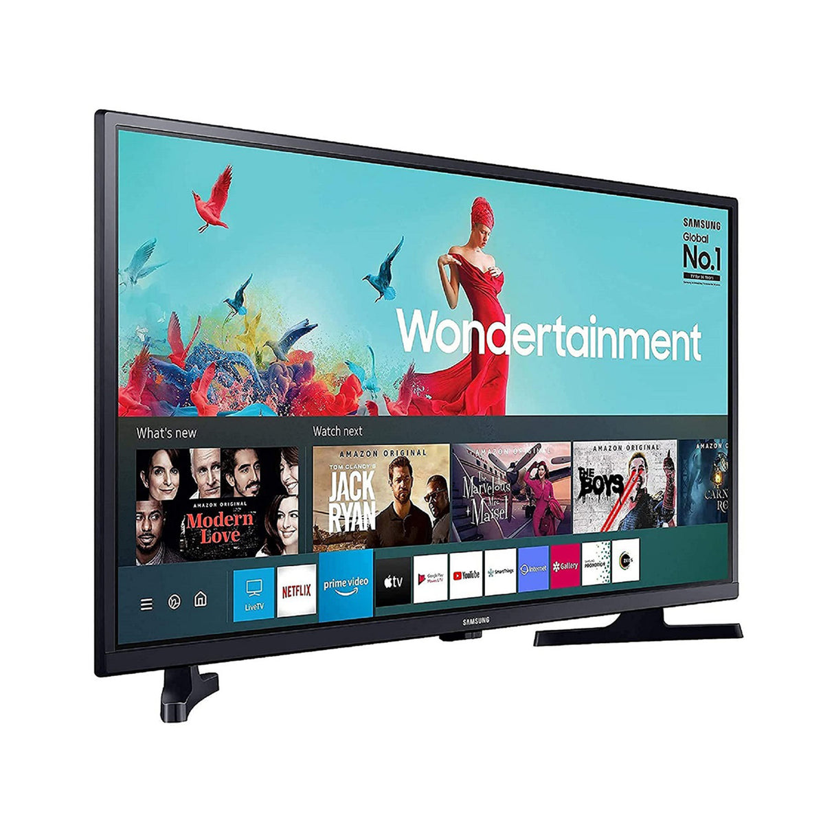 Elevate your home entertainment with Samsung 32" HD Tizen TV – a smart choice in sleek design.