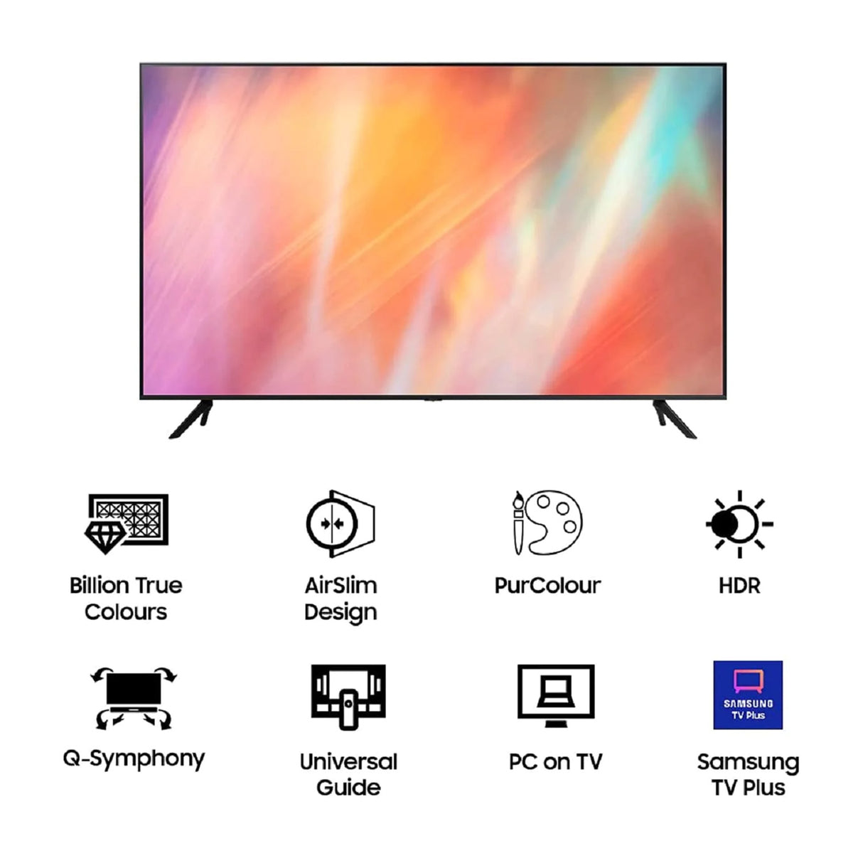Smart Television: Samsung 55" 4K Smart Tizen TV.