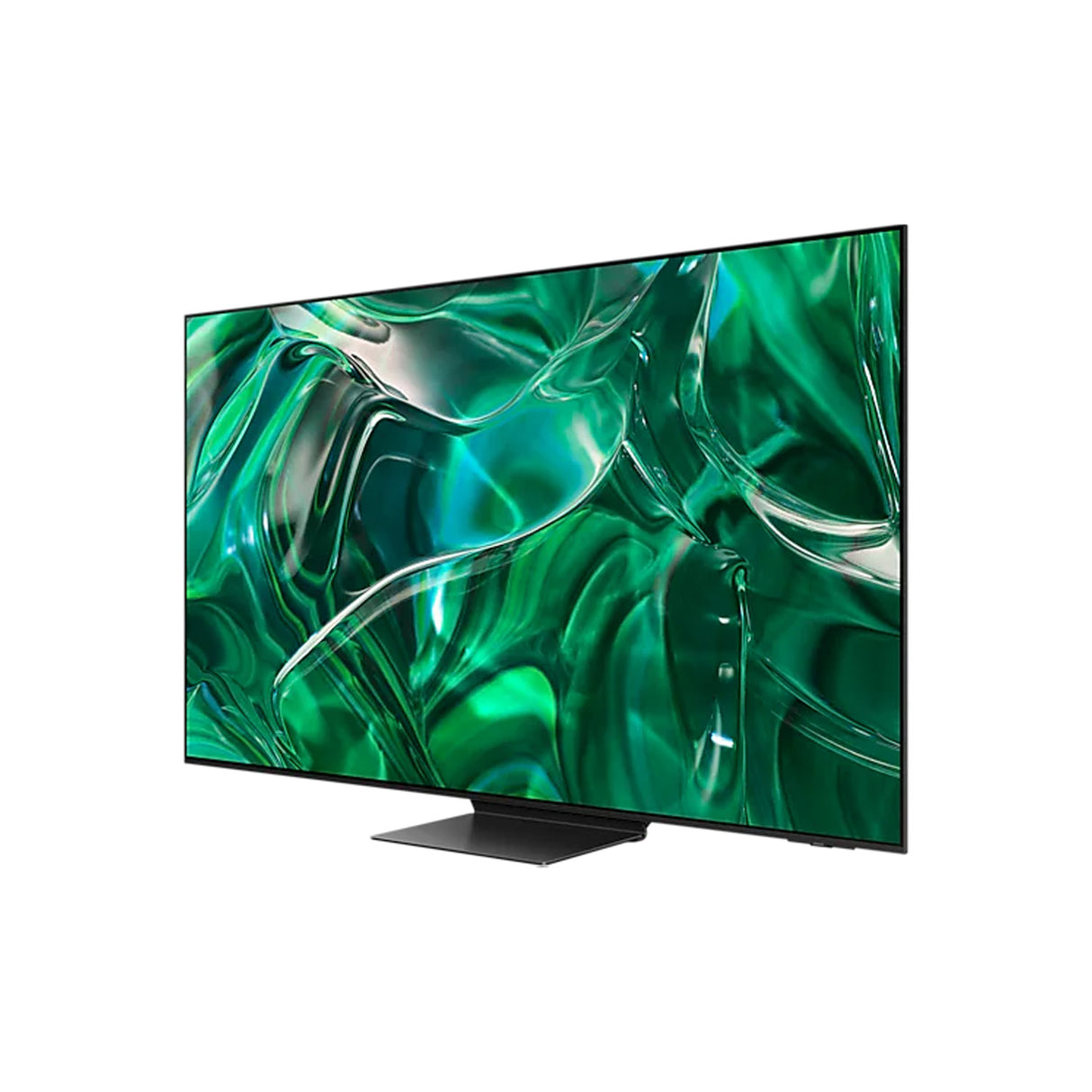 Future entertainment: Samsung 55" S95C 4K OLED Smart TV – sleek OLED and Android TV.